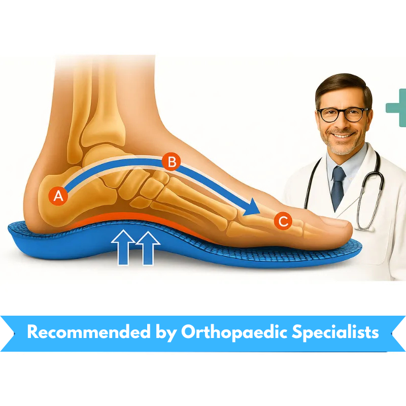 pair of orthopaedic insoles