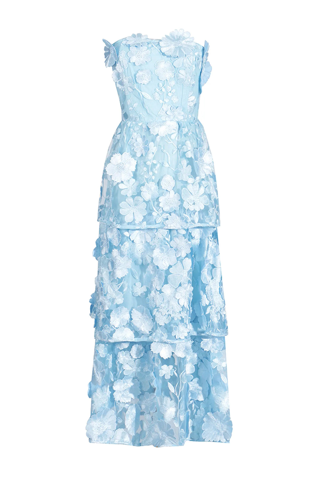 Marcia Off Shoulder Flower Dress