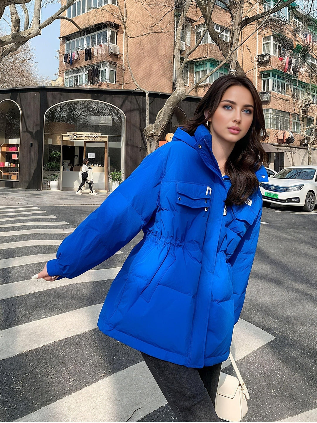 Brighton Luxe™ | Belted Waterproof Puffer