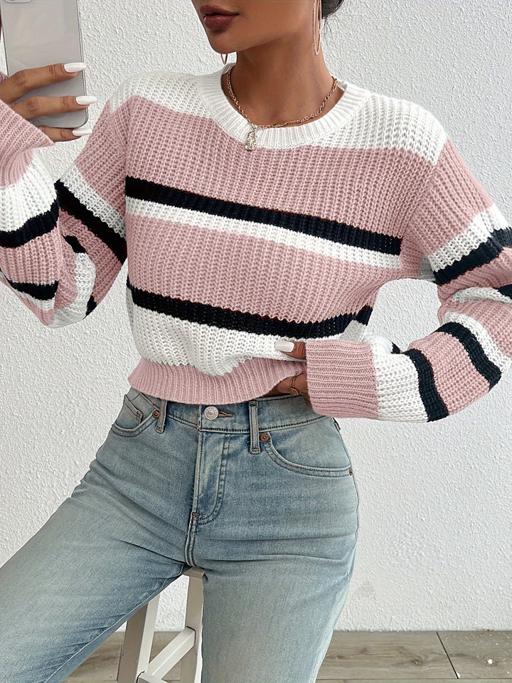 Isla Luxe™ | Relaxed Stripe Knit