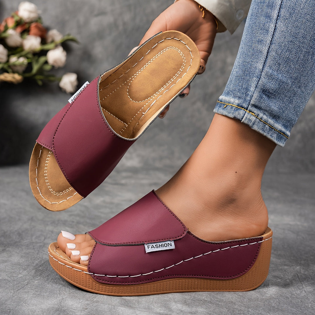 Elena™ | Orthopaedic Comfort Wedge Sandals