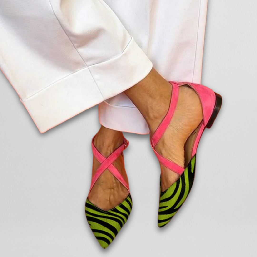 The Zaria Flats™ | Bold Elegance in Every Step