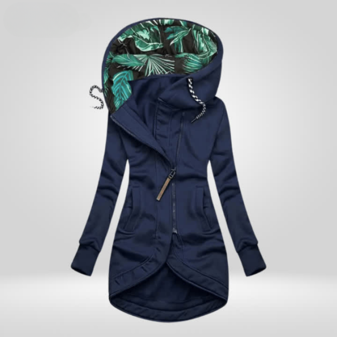 Amara™ | Floral Lined Winter Coat
