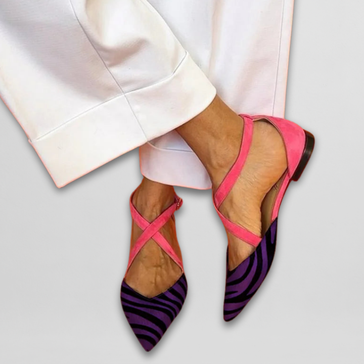 The Zaria Flats™ | Bold Elegance in Every Step