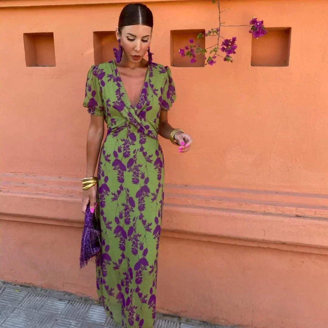 The Florence™ | Verdant Bloom Dress
