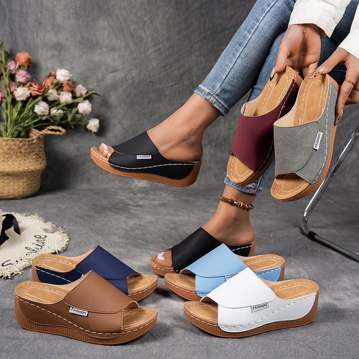 Elena™ | Orthopaedic Comfort Wedge Sandals
