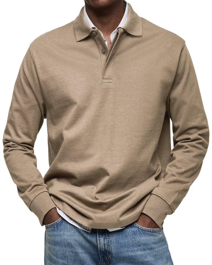 Cavendish™ | Timeless Long Sleeve Polo
