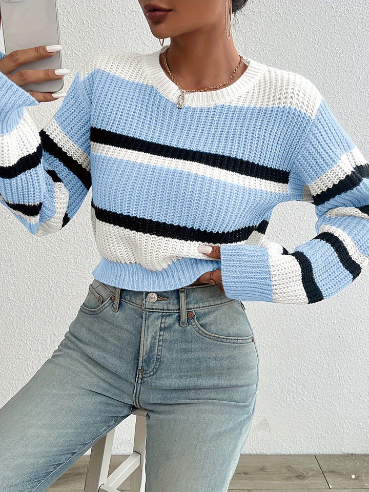 Isla Luxe™ | Relaxed Stripe Knit