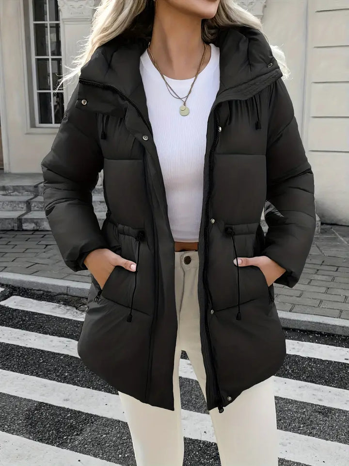 Harrington Luxe™ | Padded Hooded Winter Coat