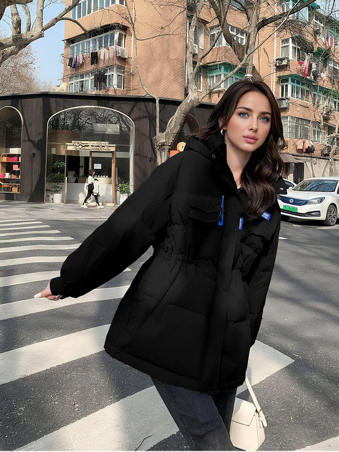 Brighton Luxe™ | Belted Waterproof Puffer