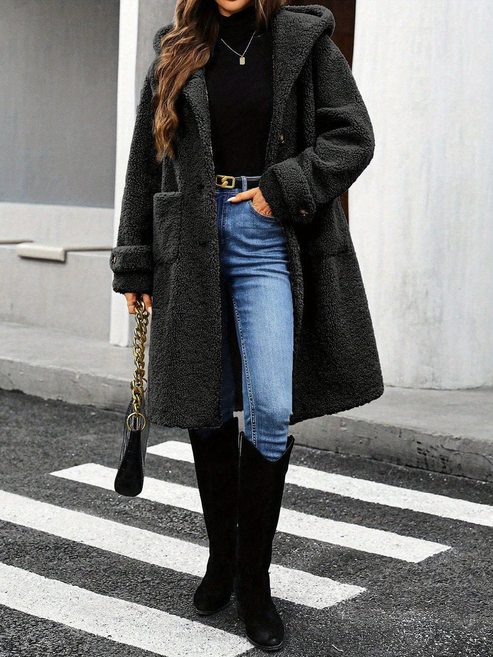 Ravenshire Luxe™ | Longline Hooded Coat