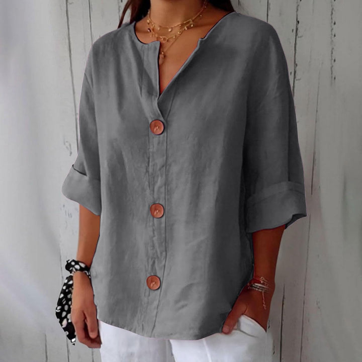 The Riviera Blouse™ | Timeless Warm-Weather Style
