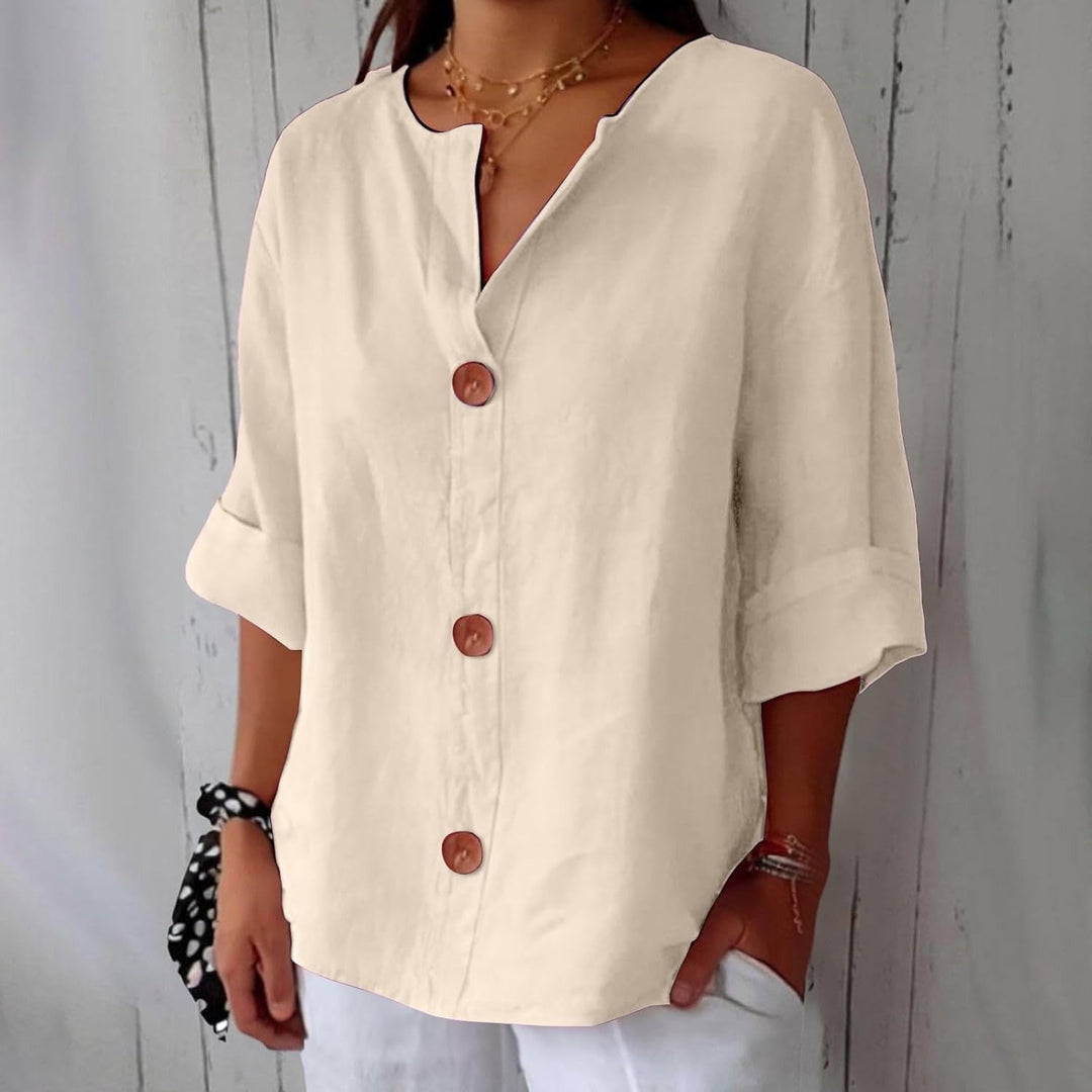The Riviera Blouse™ | Timeless Warm-Weather Style
