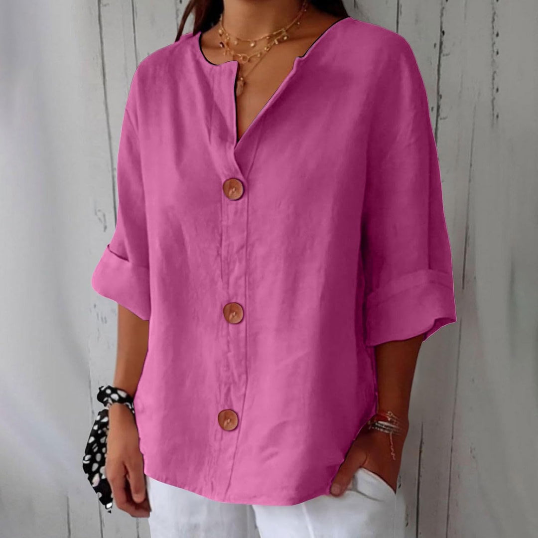The Riviera Blouse™ | Timeless Warm-Weather Style