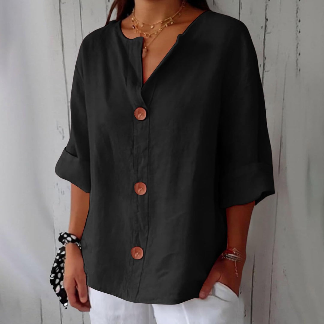 The Riviera Blouse™ | Timeless Warm-Weather Style