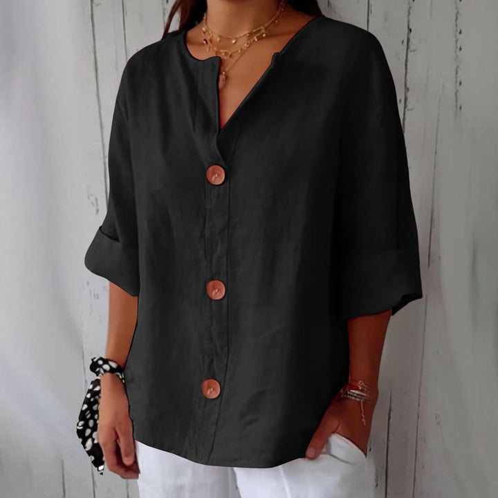 The Riviera Blouse™ | Timeless Warm-Weather Style