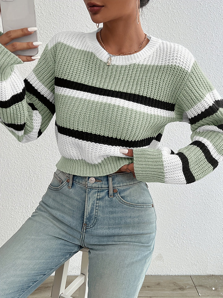 Isla Luxe™ | Relaxed Stripe Knit