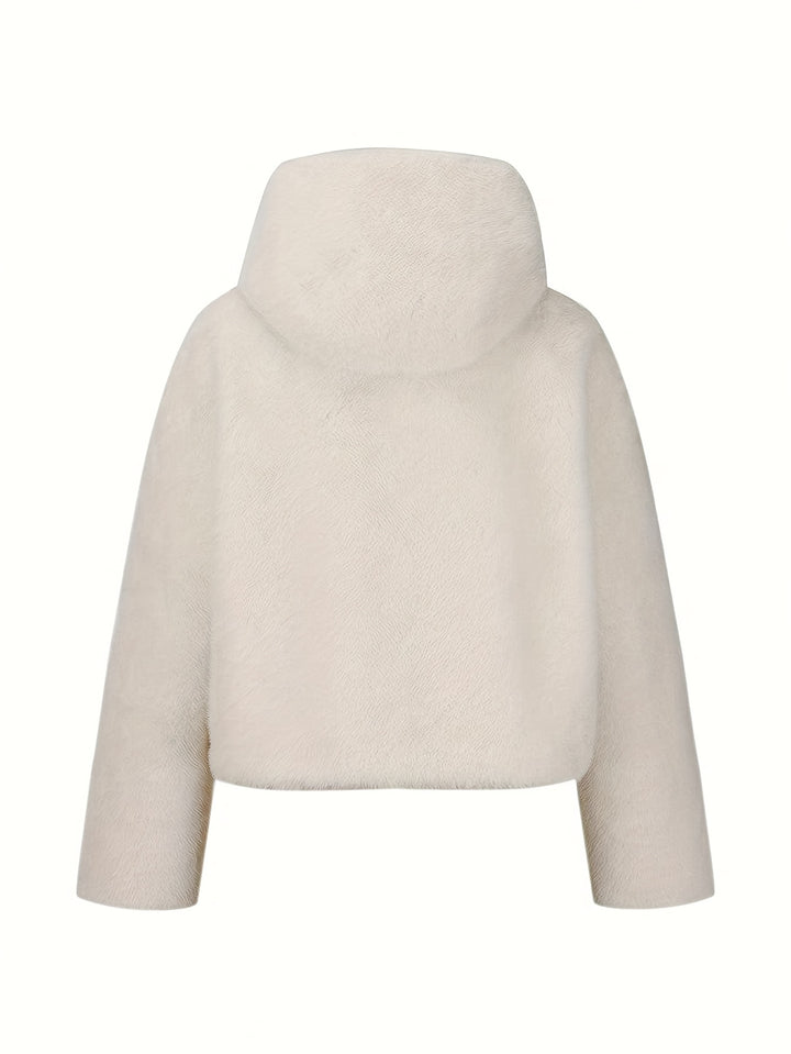Serenelle™ | Reversible Fur Hooded Coat