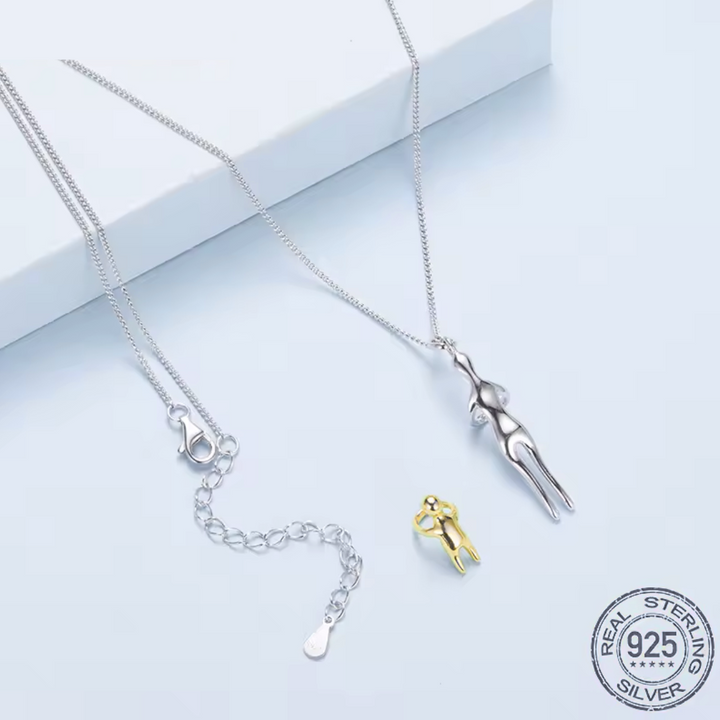 EternaBond™ | Silver-Plated Embrace Necklace