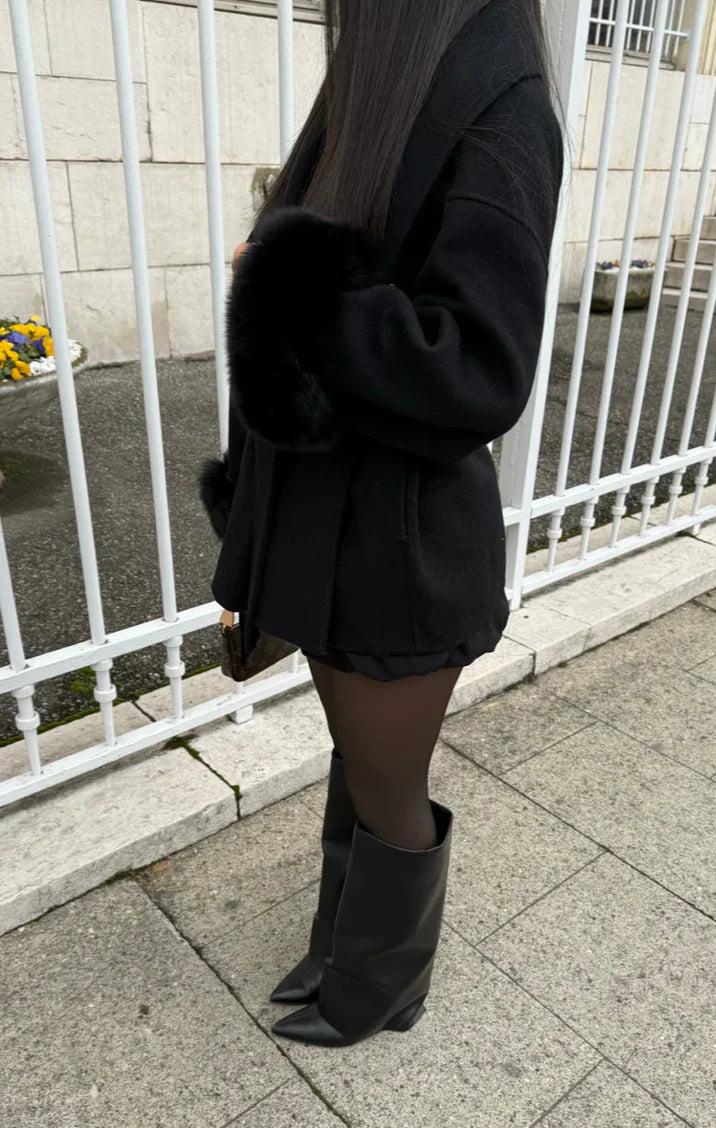 Belgravia™ | Refined Winter Belted Coat