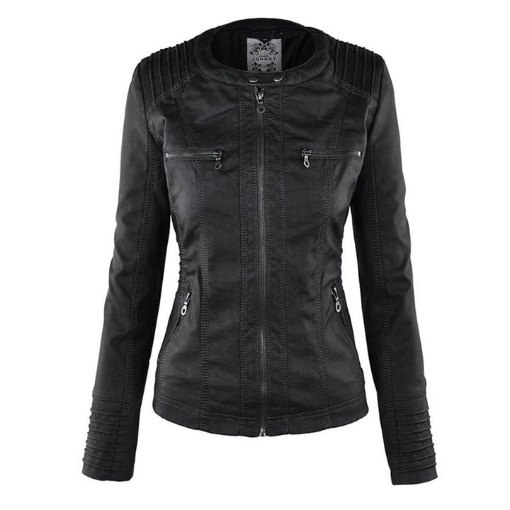 Marcelline™ | Classic Leather Jacket