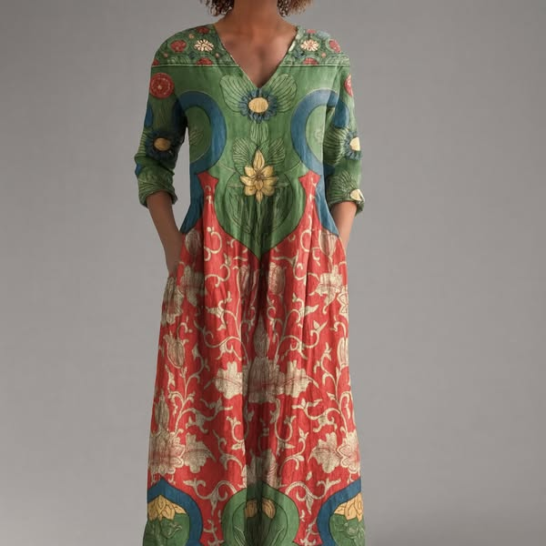 Sevilla Breeze™ | Boho Midi Dress