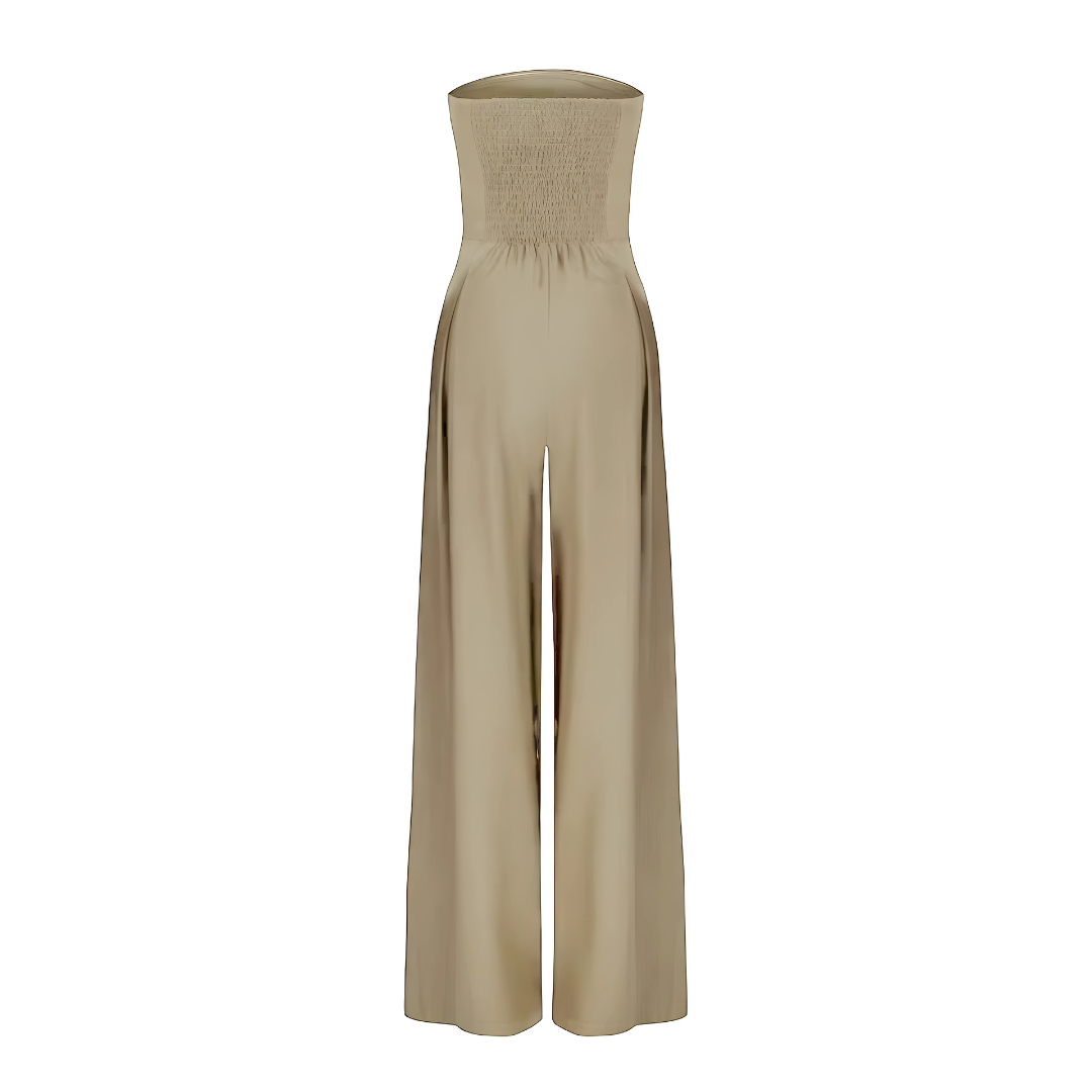 victoria™ | Wide Leg Strapless Jumpsuit