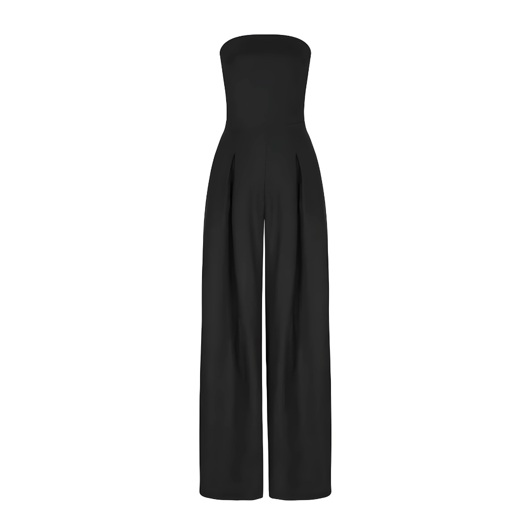 victoria™ | Wide Leg Strapless Jumpsuit