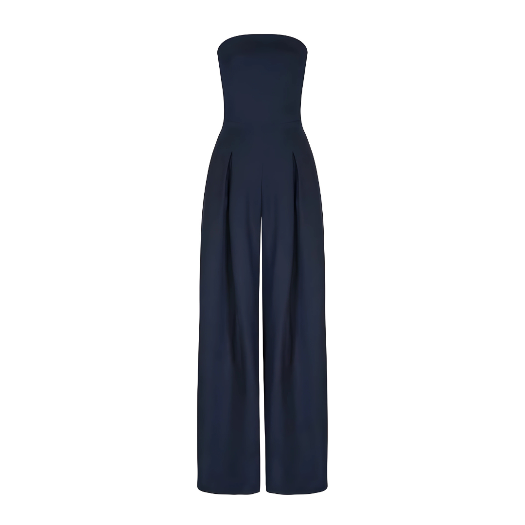 victoria™ | Wide Leg Strapless Jumpsuit