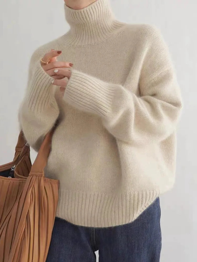 Belvoir Luxe™ | High-Neck Sweater