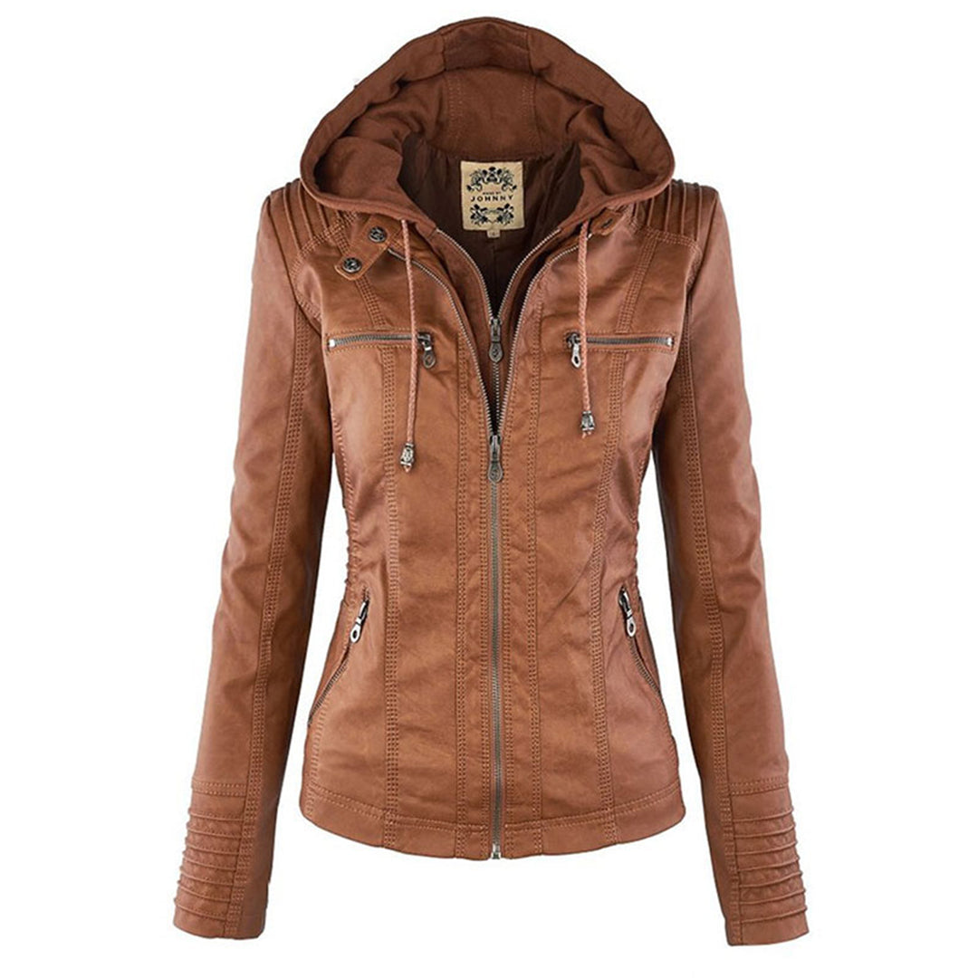 Marcelline™ | Classic Leather Jacket