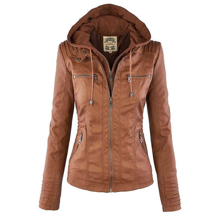 Marcelline™ | Classic Leather Jacket