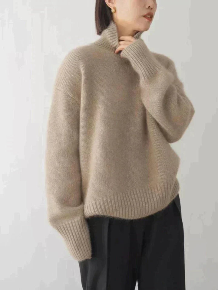 Belvoir Luxe™ | High-Neck Sweater