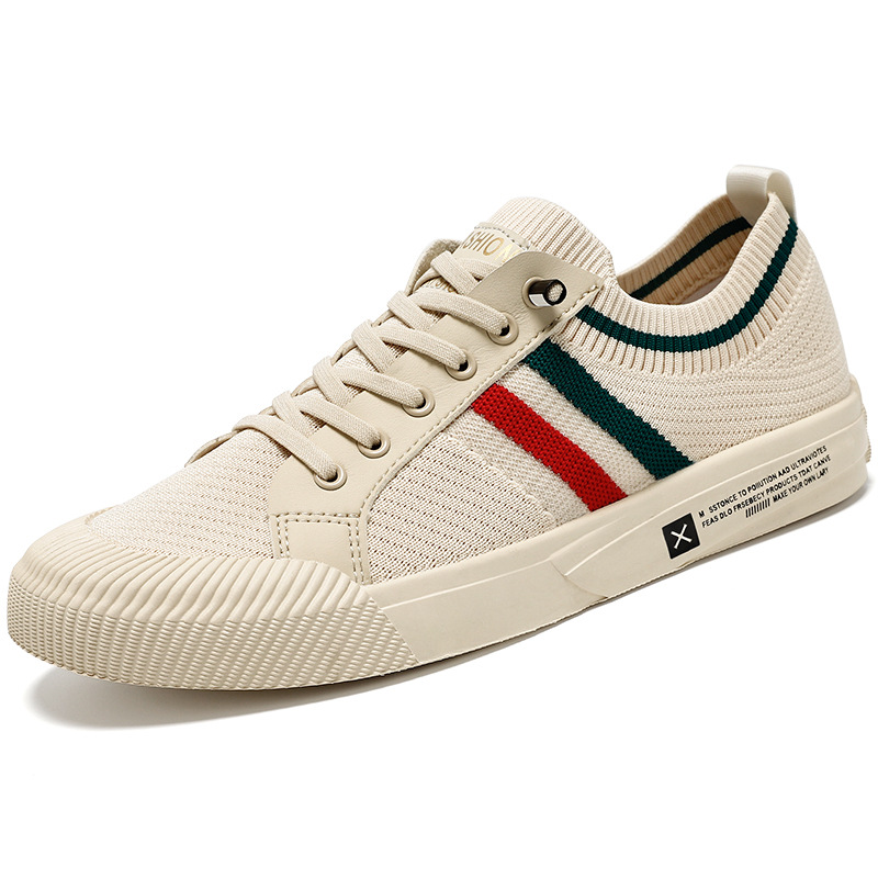 The Camden™ | Knit Stripe Sneakers