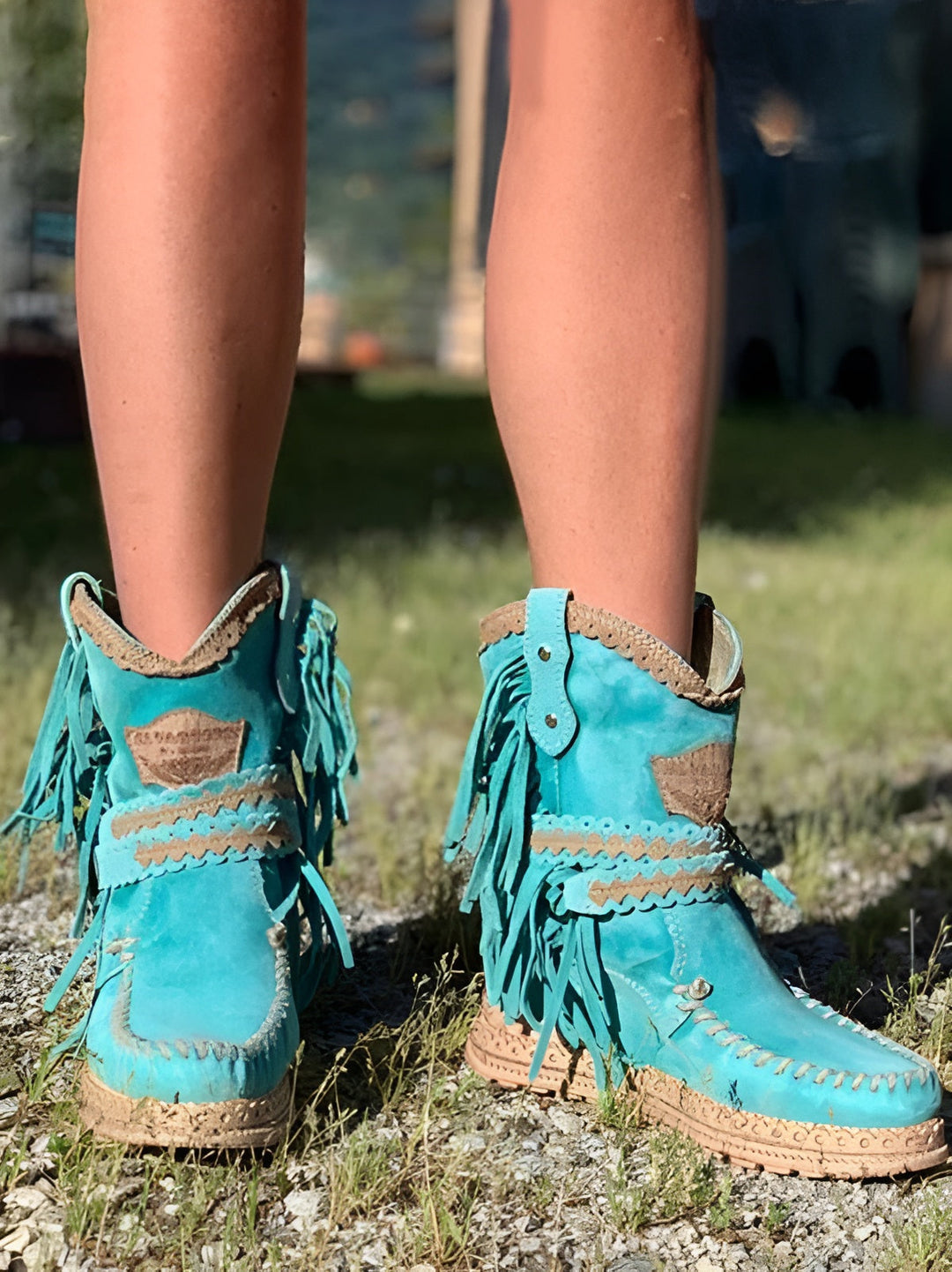 Wild Sage™ | Fringe Boots