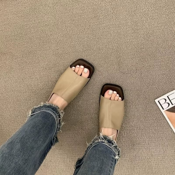 Tessa™ | Open-Toe Comfort Flats