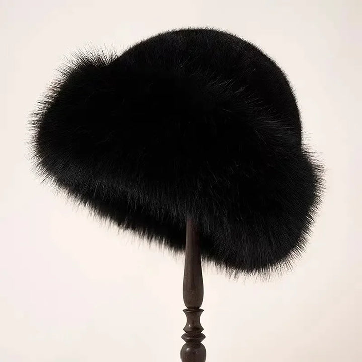 Veloria™ | Faux Fur Elegance Hat