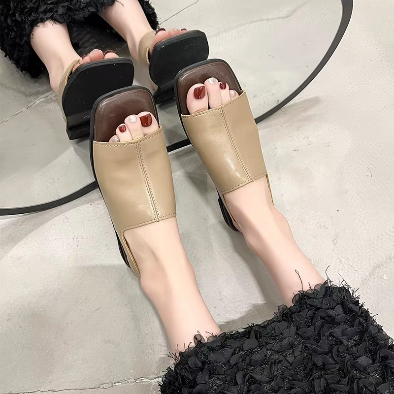 Tessa™ | Open-Toe Comfort Flats