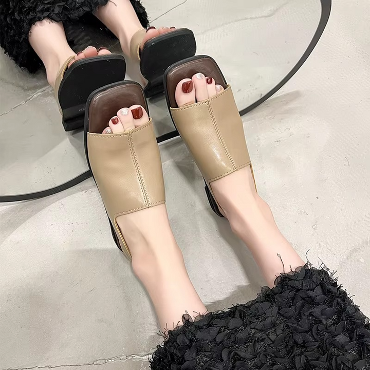 Tessa™ | Open-Toe Comfort Flats