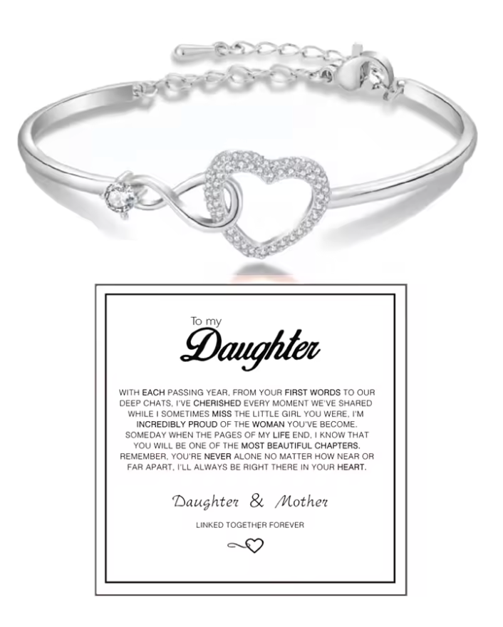 Amoria™ | Mother & Daughter Bond Bracelet