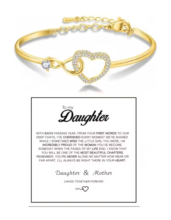 Amoria™ | Mother & Daughter Bond Bracelet