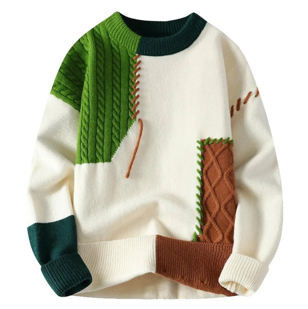 Atelier™ | Artisan Patchwork Jumper
