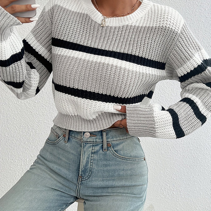 Isla Luxe™ | Relaxed Stripe Knit