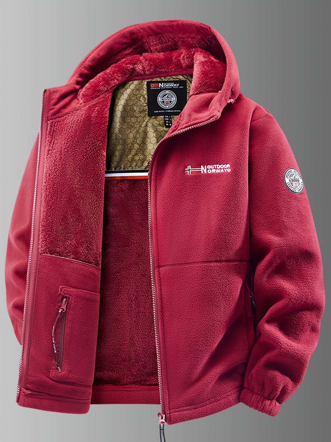 Norvik™ | Thermal Fleece Winter Jacket