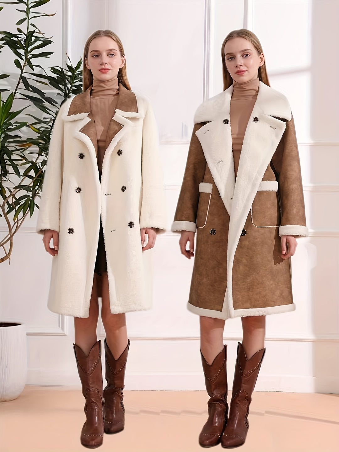 Belgravia Luxe™ | Reversible Teddy Coat