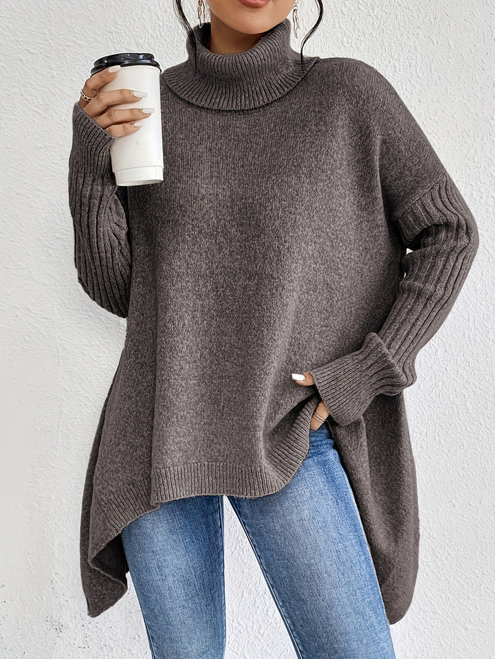 Lynora Luxe™ | Oversized Turtleneck Jumper