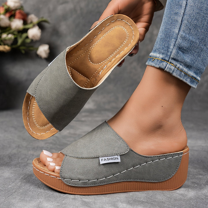 Elena™ | Orthopaedic Comfort Wedge Sandals