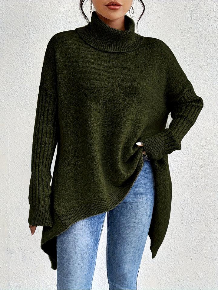 Lynora Luxe™ | Oversized Turtleneck Jumper