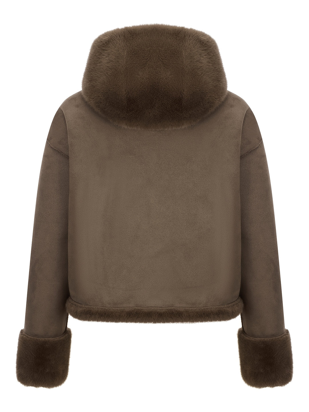 Serenelle™ | Reversible Fur Hooded Coat