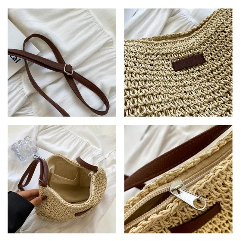 Willow Charm™ | Woven Crossbody Bag
